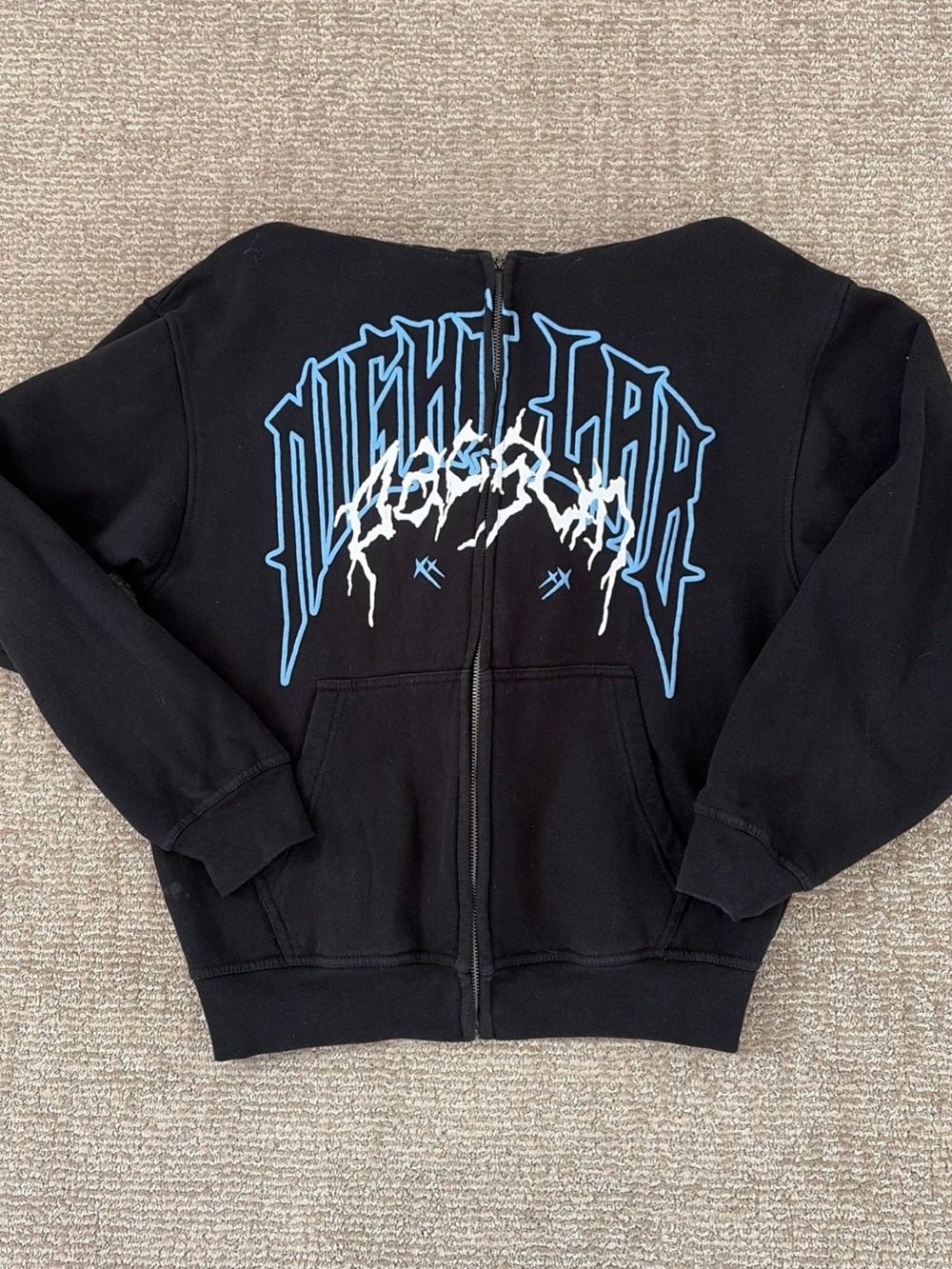 Night Lab NL25h x PAC Sun zip up hoodie men’s small